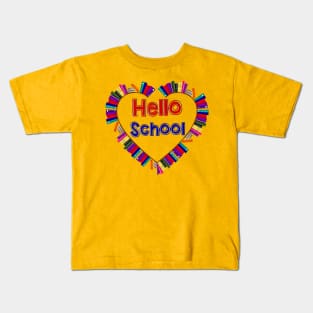 Hello School Kids T-Shirt